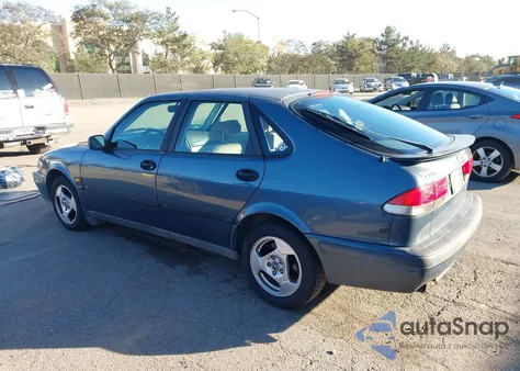 1999 Saab 9-3 from USA, damaged, VIN YS3DD55N2X2074082